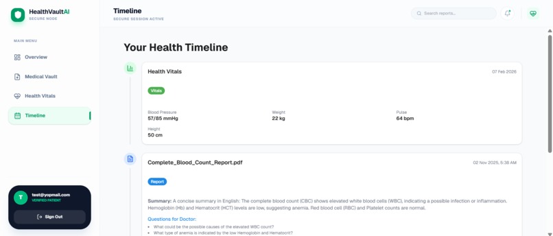 Health Vault – screenshot 4