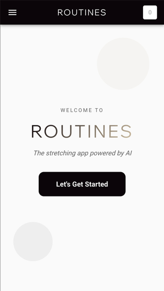 Routines – screenshot 1