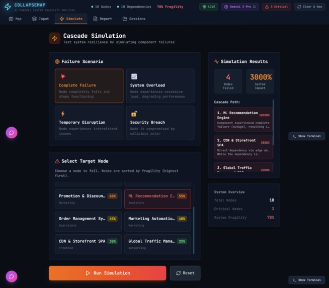 CollapseMAP – screenshot 3