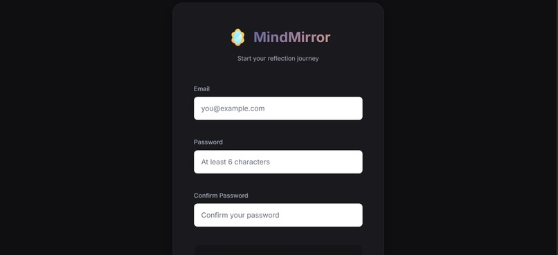 MindMirror – screenshot 1