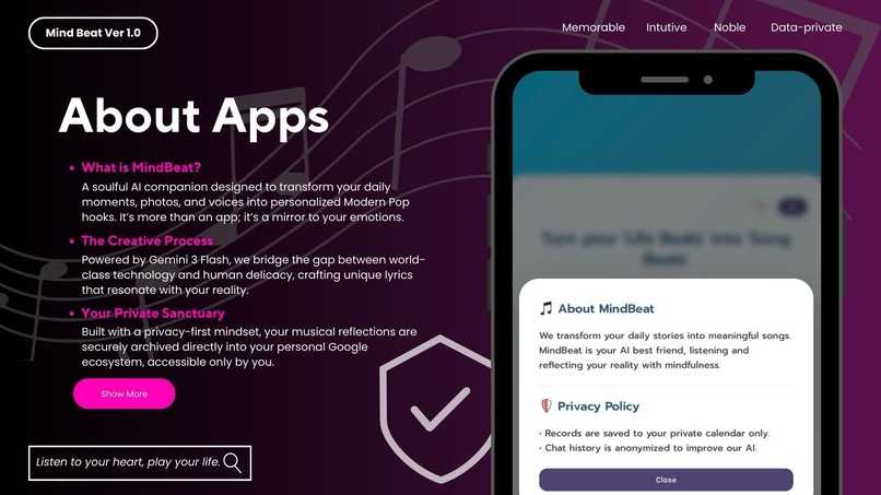MindBeat: AI-Powered Soulful Life Soundtrack – screenshot 7