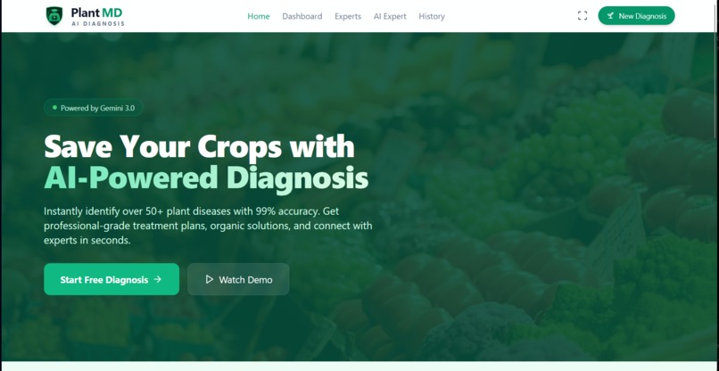 PlantMD: The Action-First Crop Intelligence Platform – screenshot 1