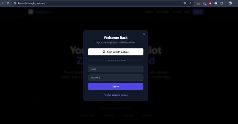 Kubemind – screenshot 1