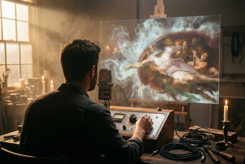 Sapiens Manifest: The Voice-Driven Chaos Tuner – screenshot 1