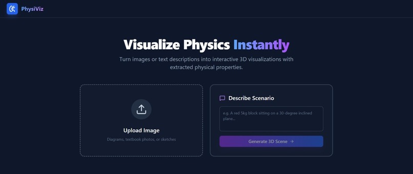 PhysiViz – screenshot 3