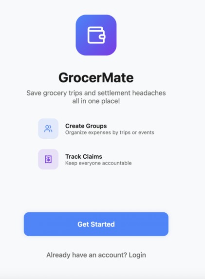 GrocerMate – screenshot 1