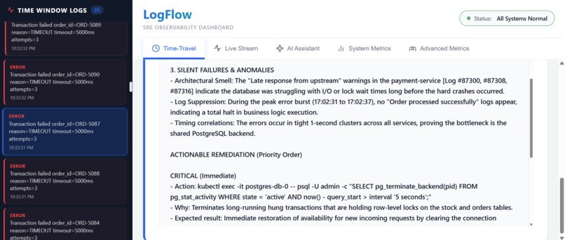 LogFlow – screenshot 4