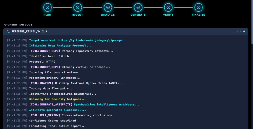 RepoMind AI – screenshot 2