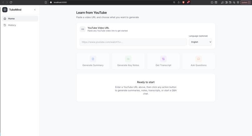 TubeMind – screenshot 1