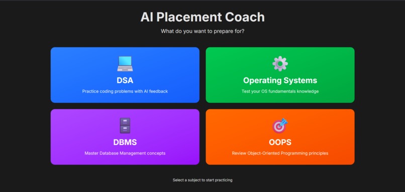 AI Placement Coach – screenshot 3
