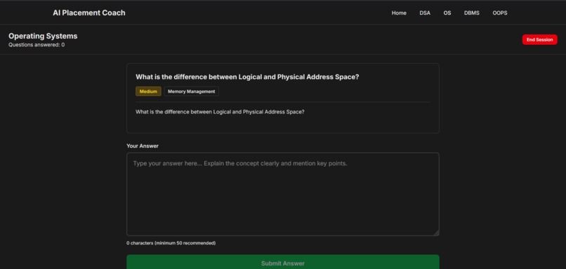 AI Placement Coach – screenshot 5