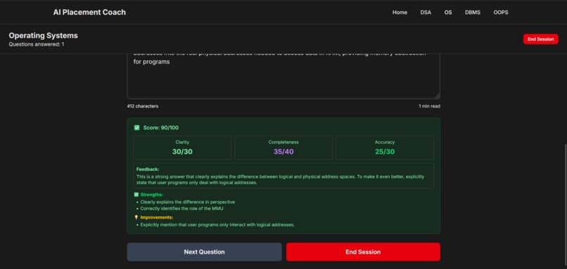 AI Placement Coach – screenshot 6