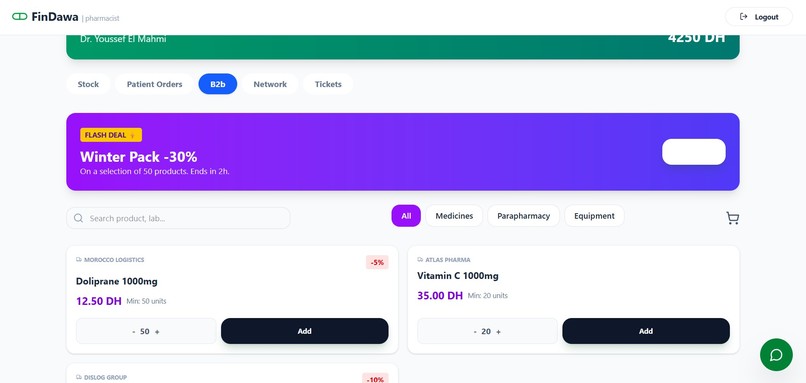 FinDawa: The AI-Powered Health Ecosystem – screenshot 5