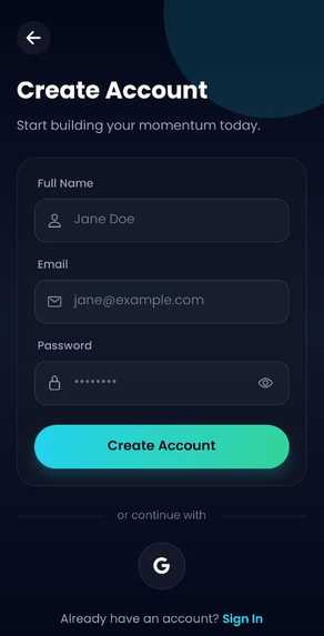 Momentum - Dream to Do – screenshot 1