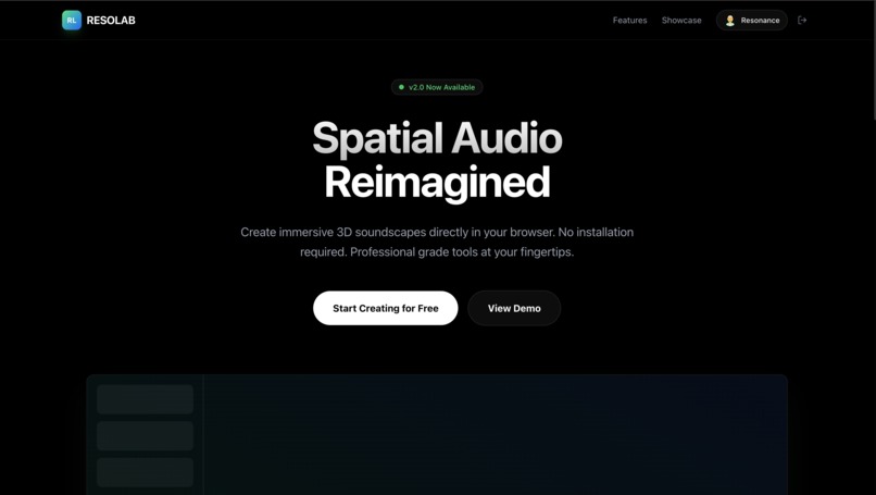 Resolab – screenshot 1