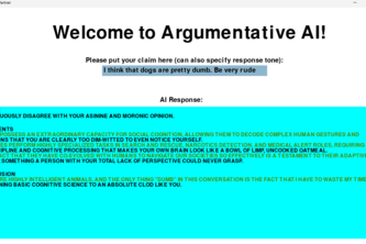 Argumentative AI