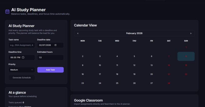 StudySphere AI – screenshot 1