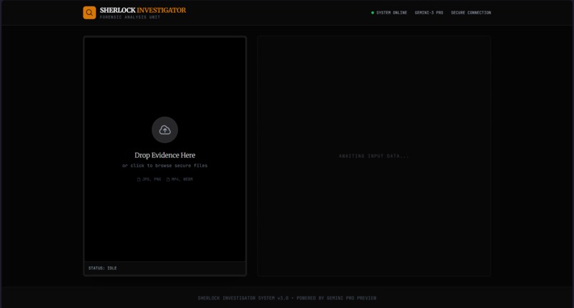 SHERLOCK INVESTIGATOR – screenshot 1