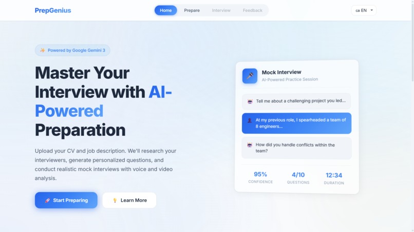 PrepGenius – screenshot 1