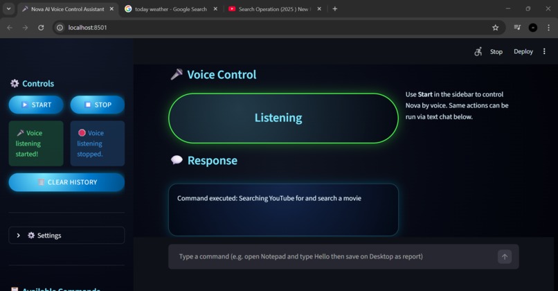 NovaAi – screenshot 2