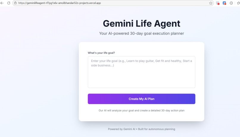 Gemini Life Agent – screenshot 2