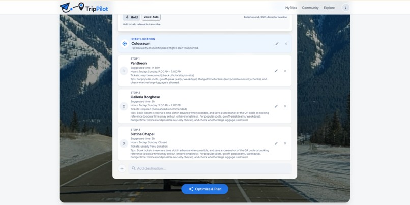 TripPilot – screenshot 3
