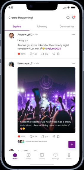 Eventz – screenshot 1