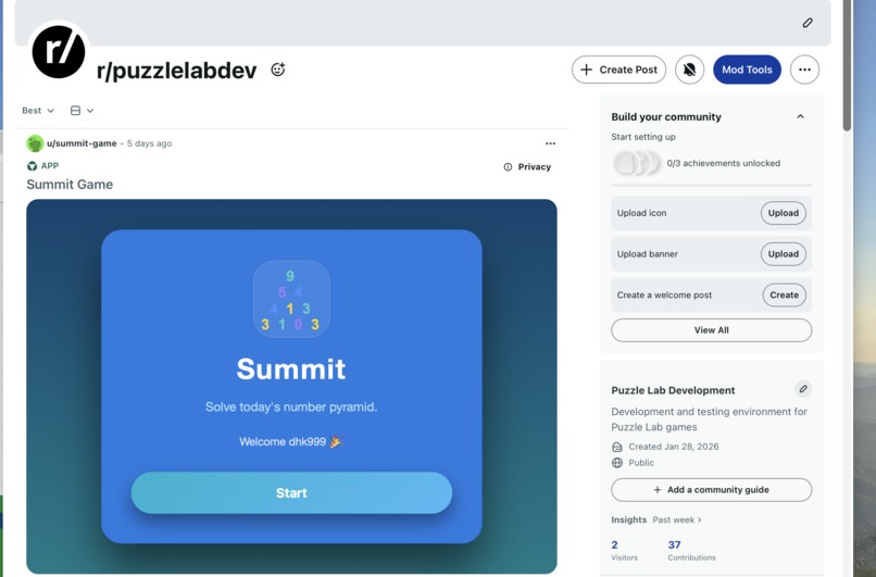 Summit – screenshot 1