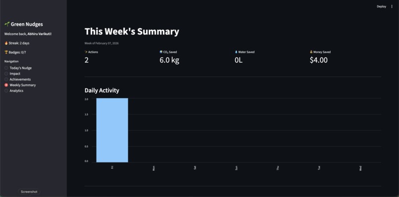 Green Nudges – screenshot 2