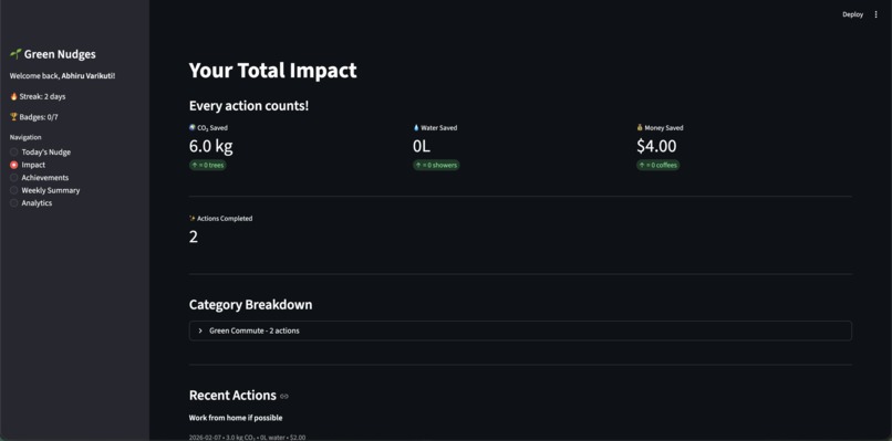 Green Nudges – screenshot 3