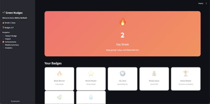 Green Nudges – screenshot 5