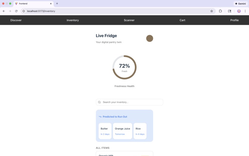 EZmeal – screenshot 1