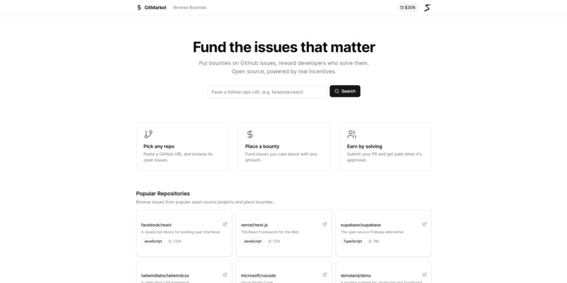 Gitmarket – screenshot 1