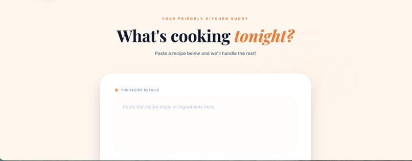 DinnerMate – screenshot 1