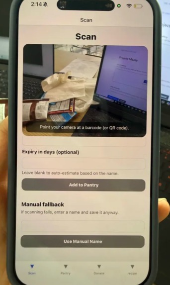 PantryCHUD(Cook, Help, Use, Donate) – screenshot 3