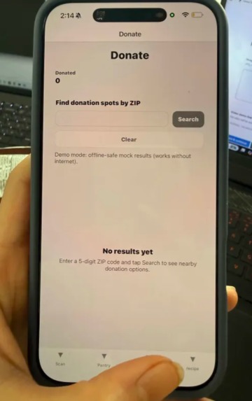 PantryCHUD(Cook, Help, Use, Donate) – screenshot 4