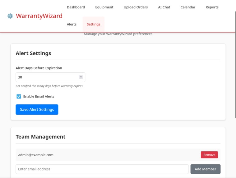 Warranty Wizard – screenshot 8