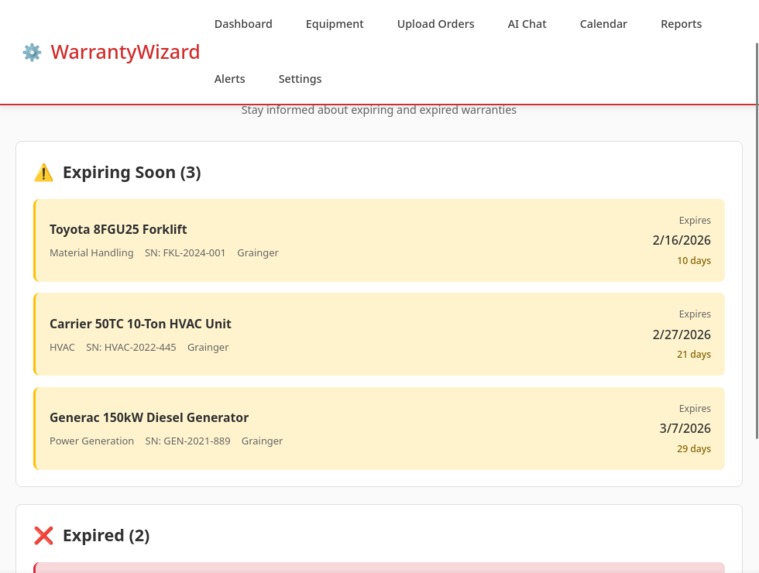 Warranty Wizard – screenshot 7