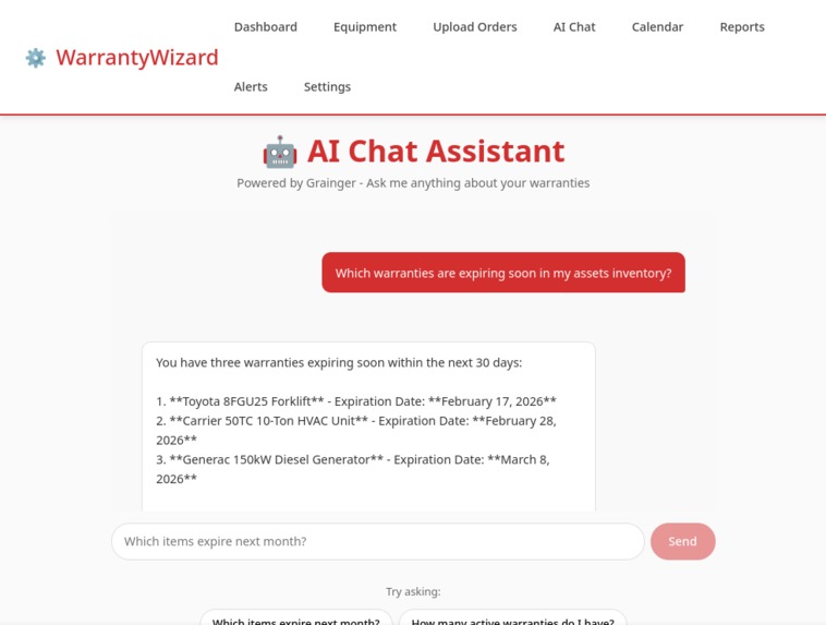 Warranty Wizard – screenshot 4