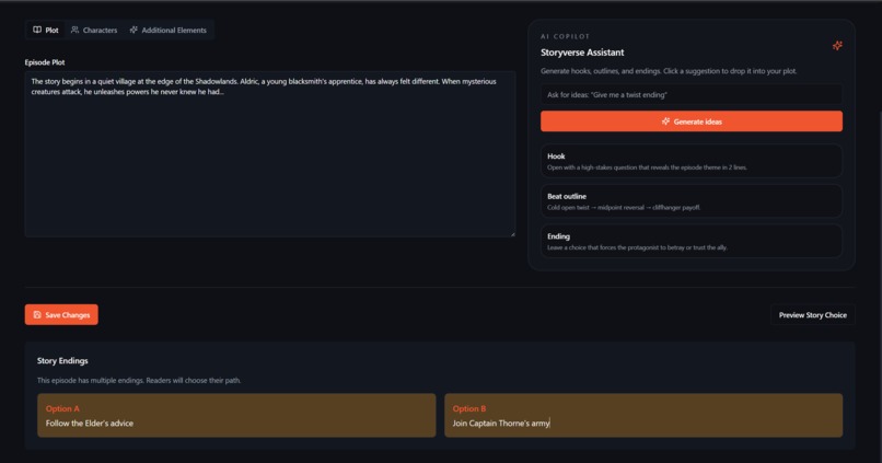 StoryVerse – screenshot 8