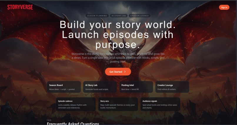 StoryVerse – screenshot 1