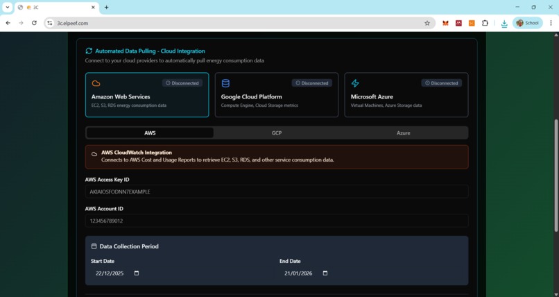 Cloud, Climate, Chain – screenshot 2