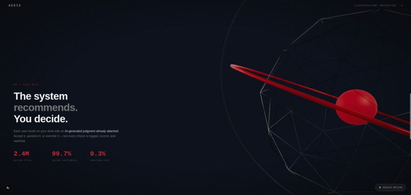 Aegis – screenshot 1