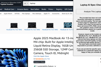 Laptop Buying Helper