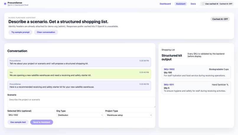ProcureSense – screenshot 5