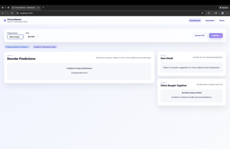 ProcureSense – screenshot 6