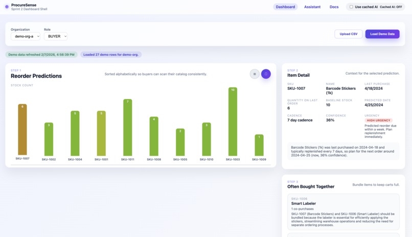ProcureSense – screenshot 7
