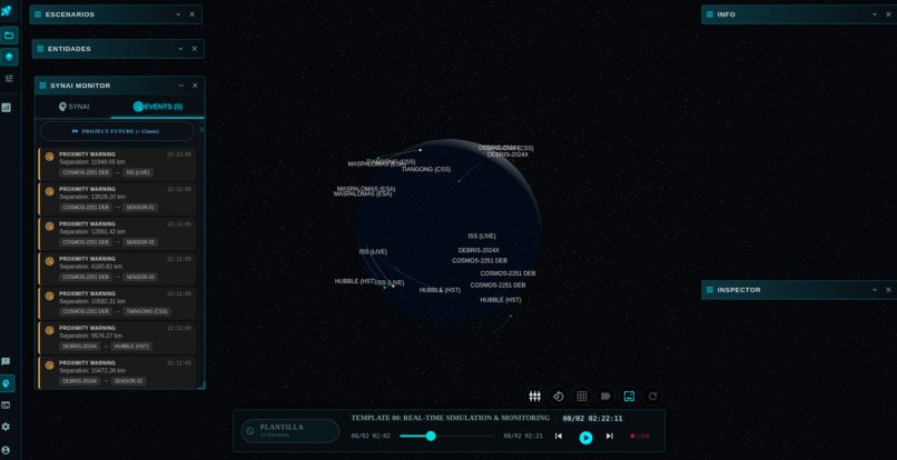 SGBrain: The Self-Healing Orbital Simulator AI-Powered Space – screenshot 3