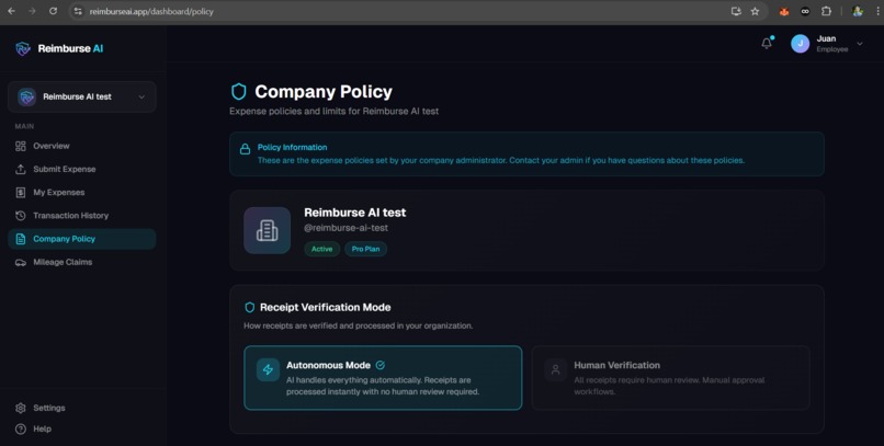Reimburse AI – screenshot 5