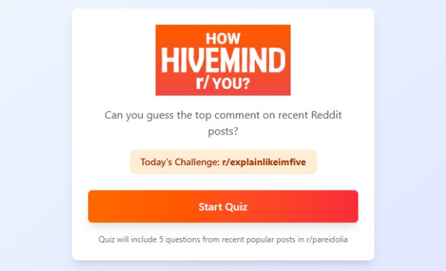 How Hivemind r/ You? – screenshot 2